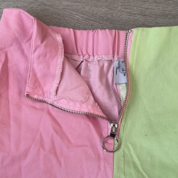 Split colored pants - Picture 2 of 5